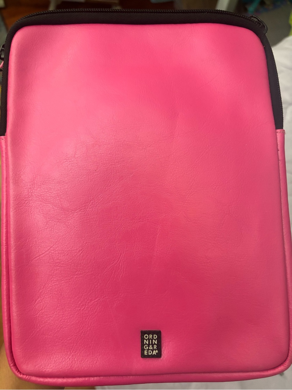 Ordning & Reda Pink Faux Leather EReader Case